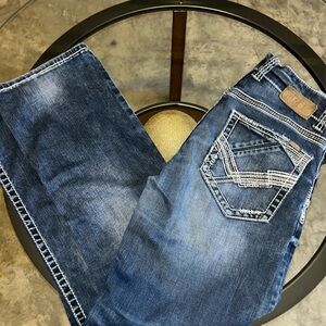 Buckle Black Jeans - Men